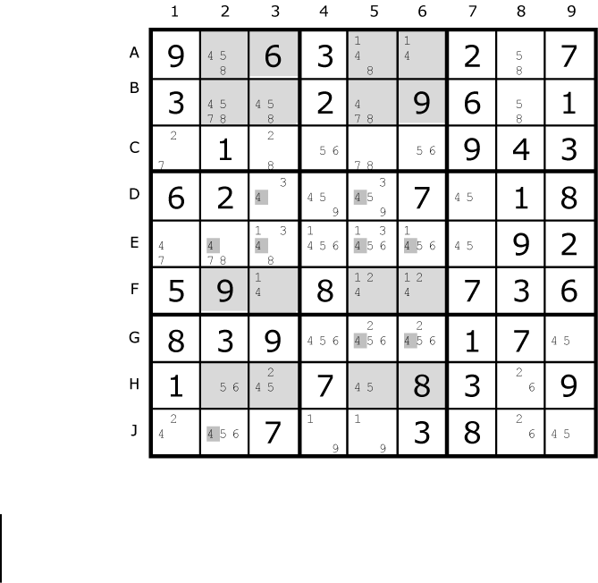 Naked Pairs