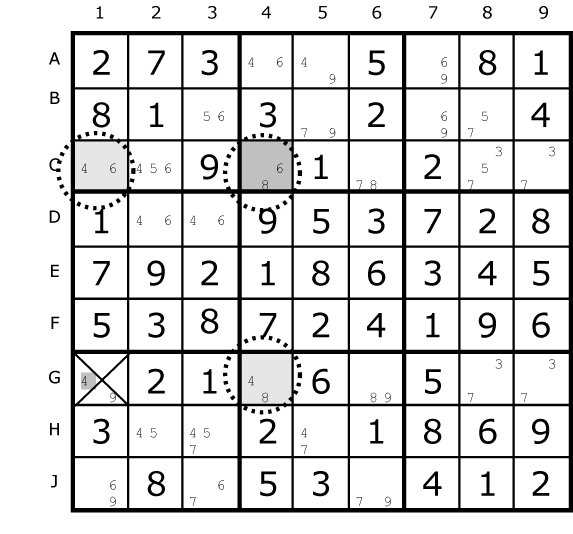 Sudoku Y Wing  Sudoku xy Wing Explained